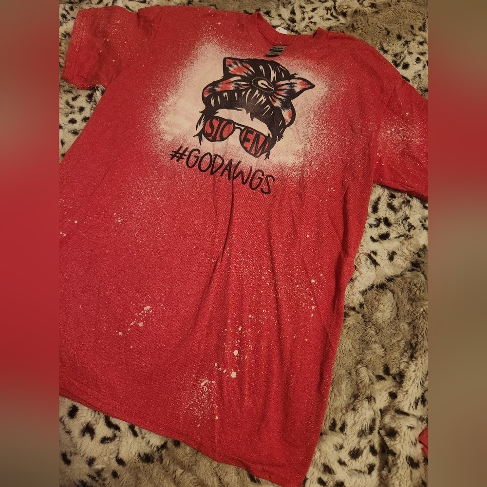 Bleached GEORGIA bulldogs T-Shirt